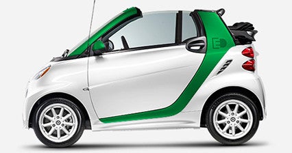 smart center Baltimore - smart electric cabrio