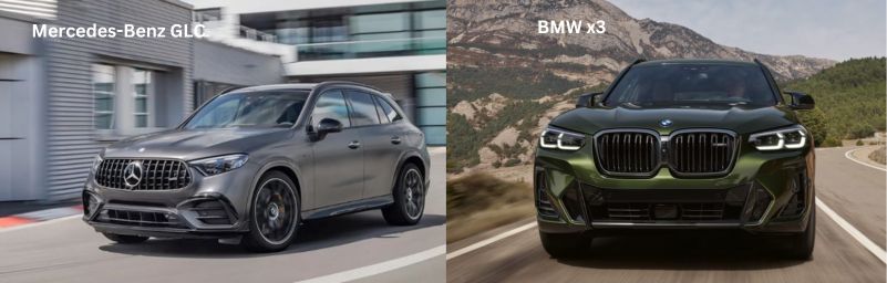 Mercedes-Benz GLC vs. BMW x3