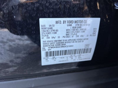 2022 Ford Explorer ST