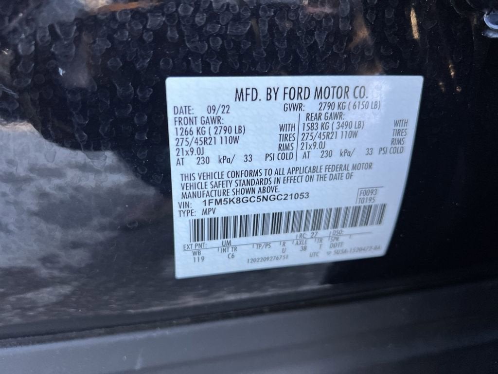 2022 Ford Explorer ST