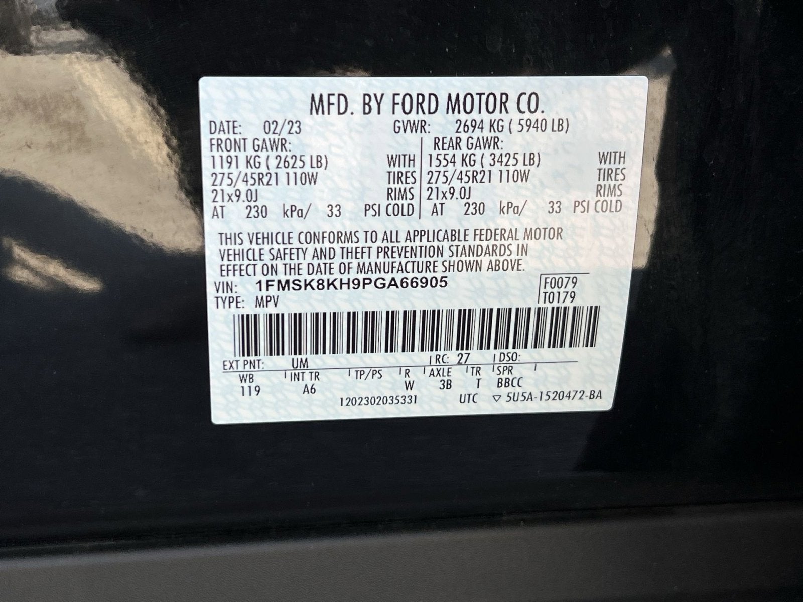 2023 Ford Explorer ST-Line
