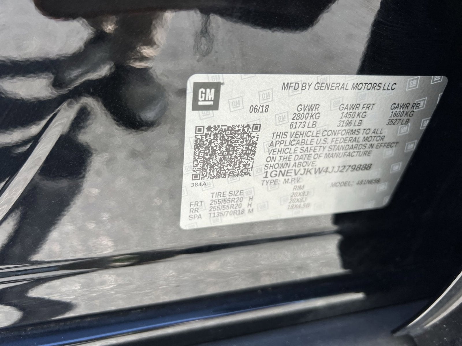 2018 Chevrolet Traverse Premier