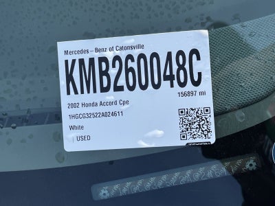 2002 Honda Accord EX