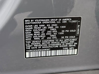 2022 Volkswagen Atlas Cross Sport 2.0T SE w/Technology