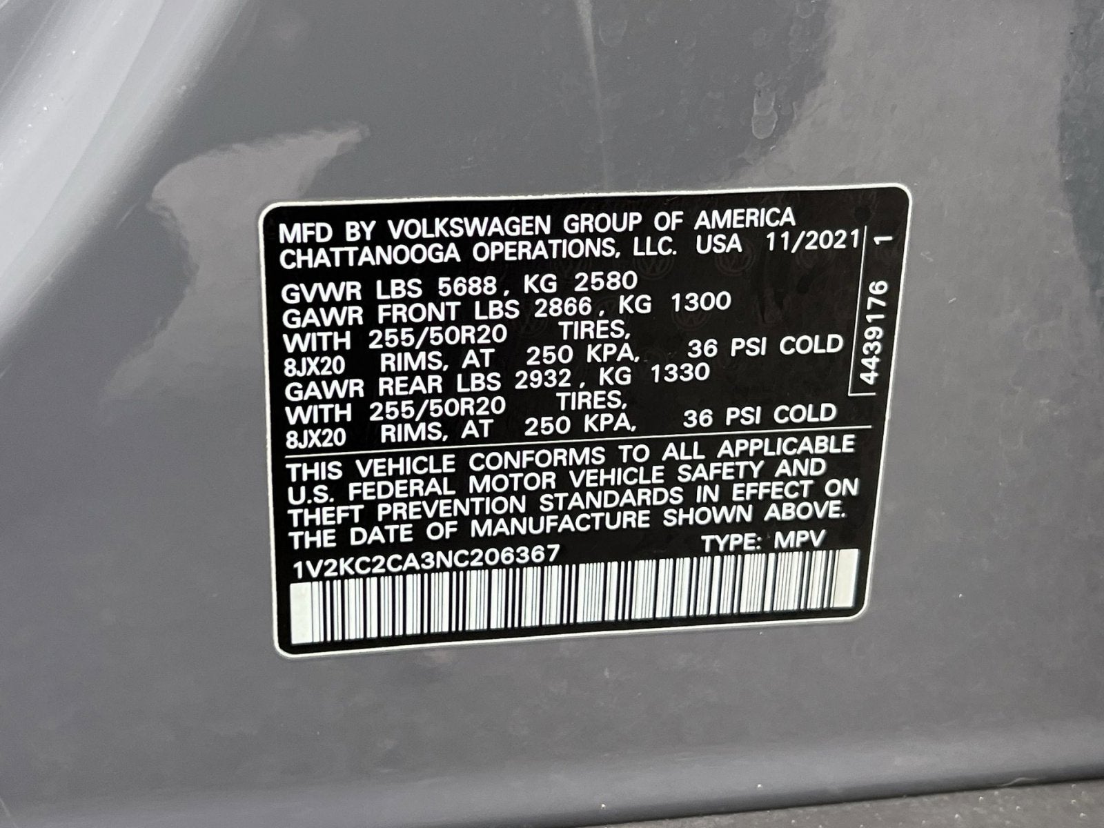 2022 Volkswagen Atlas Cross Sport 2.0T SE w/Technology