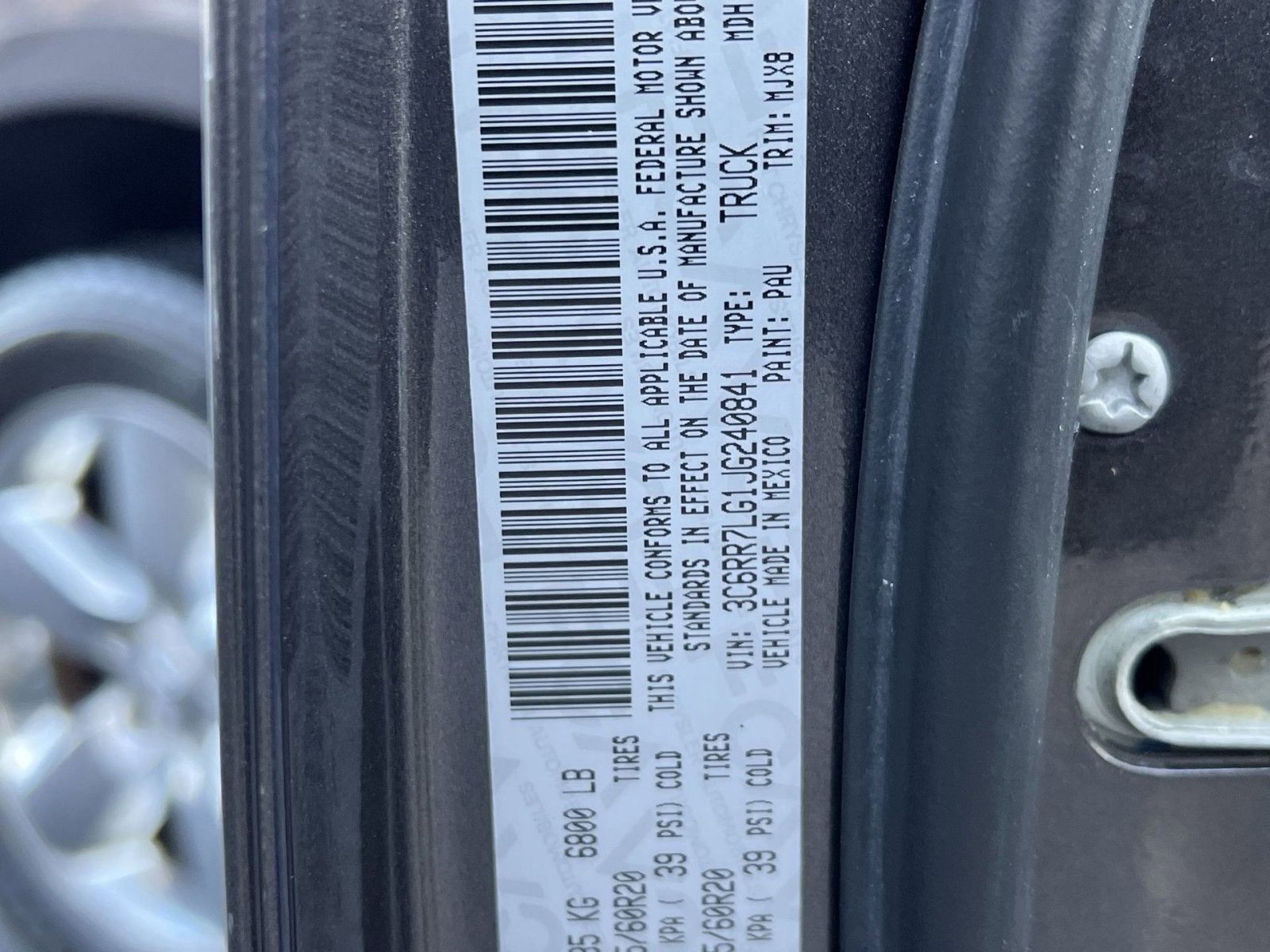 2018 RAM 1500 Big Horn