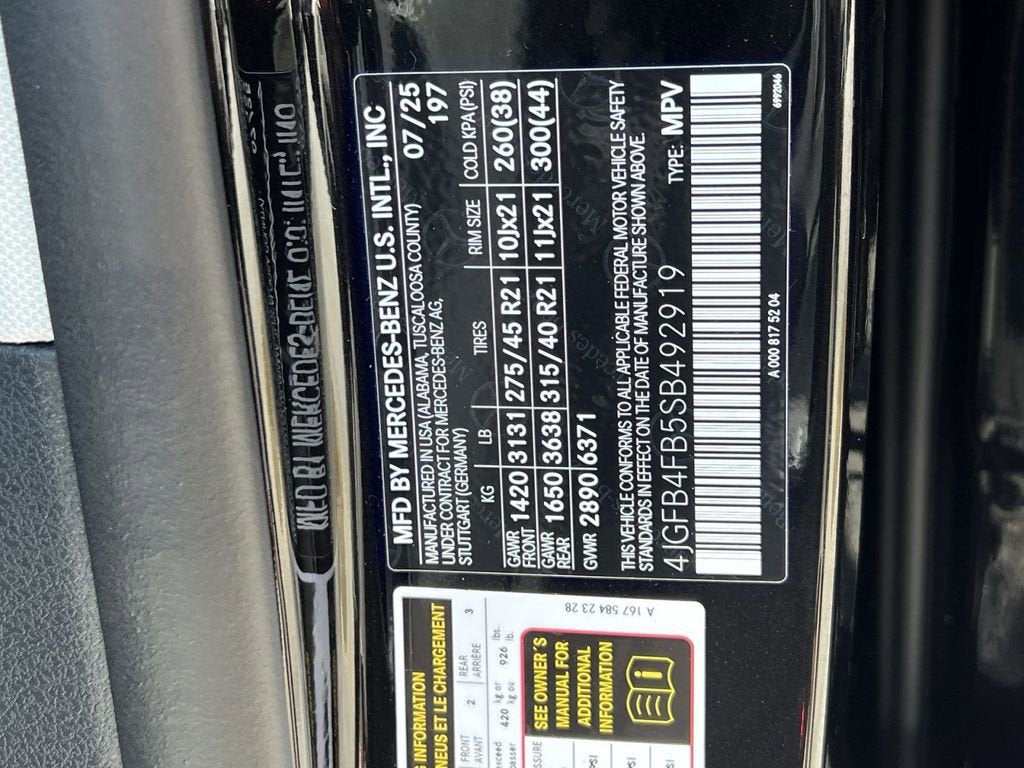 2025 Mercedes-Benz GLE GLE 350