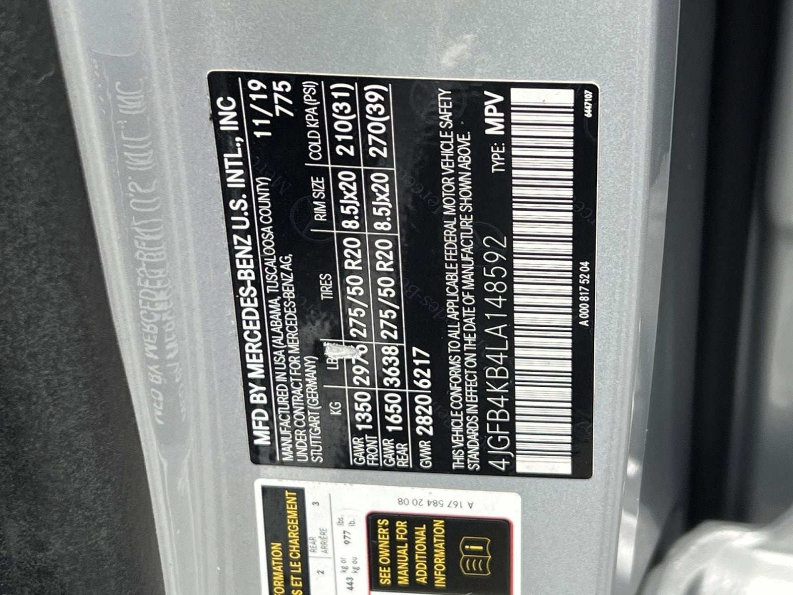 2020 Mercedes-Benz GLE GLE 350