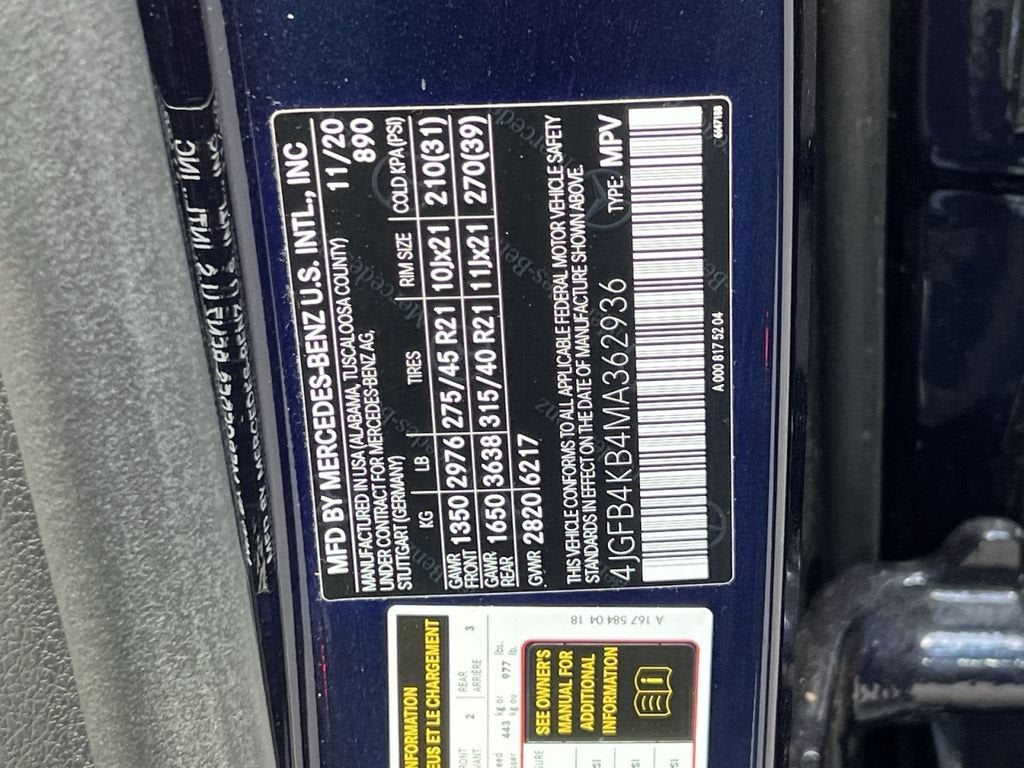 2021 Mercedes-Benz GLE GLE 350