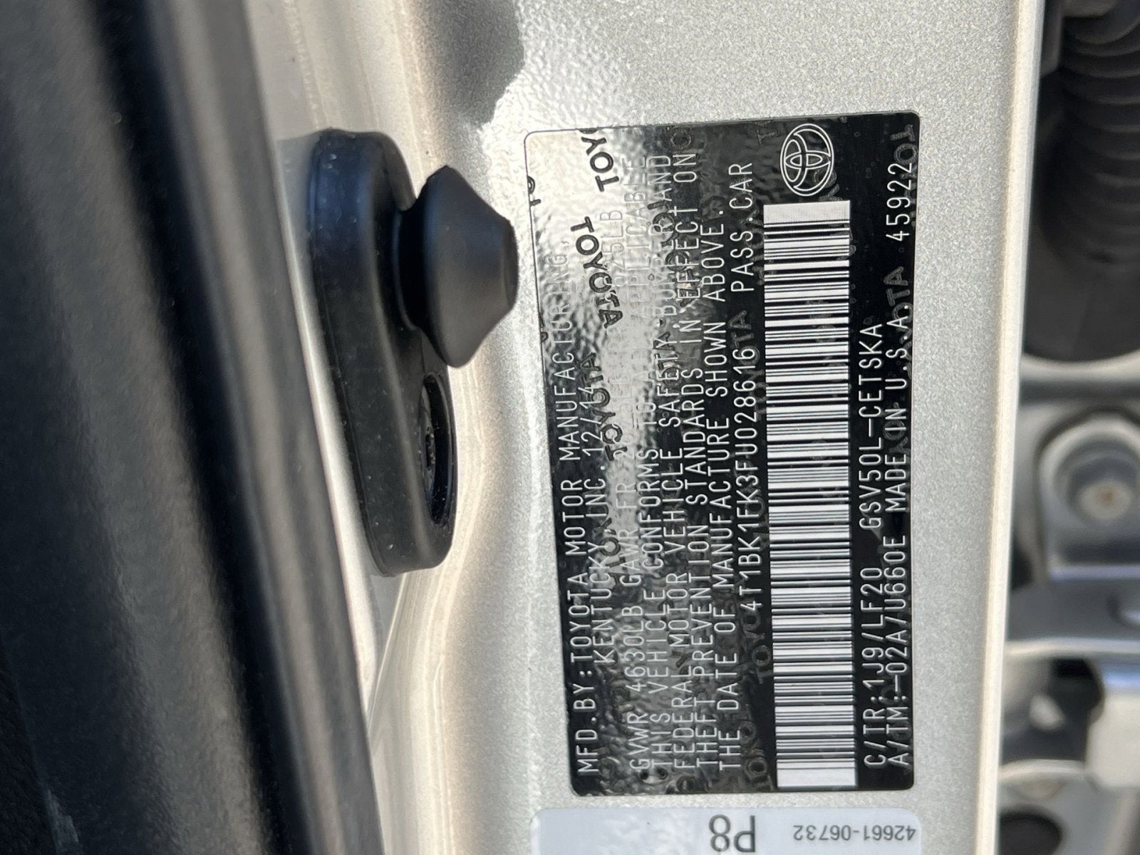 2015 Toyota Camry XSE V6