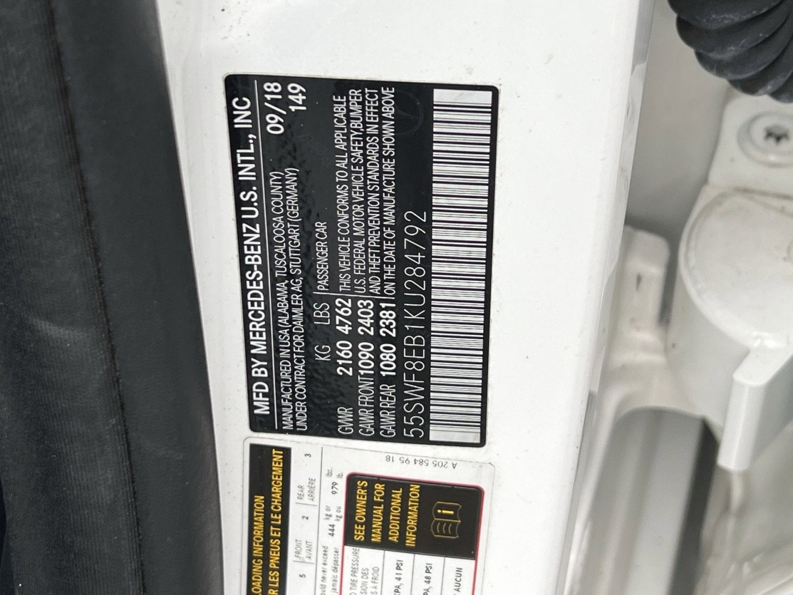 2019 Mercedes-Benz C-Class C 300