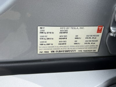 2017 Tesla Model S 75