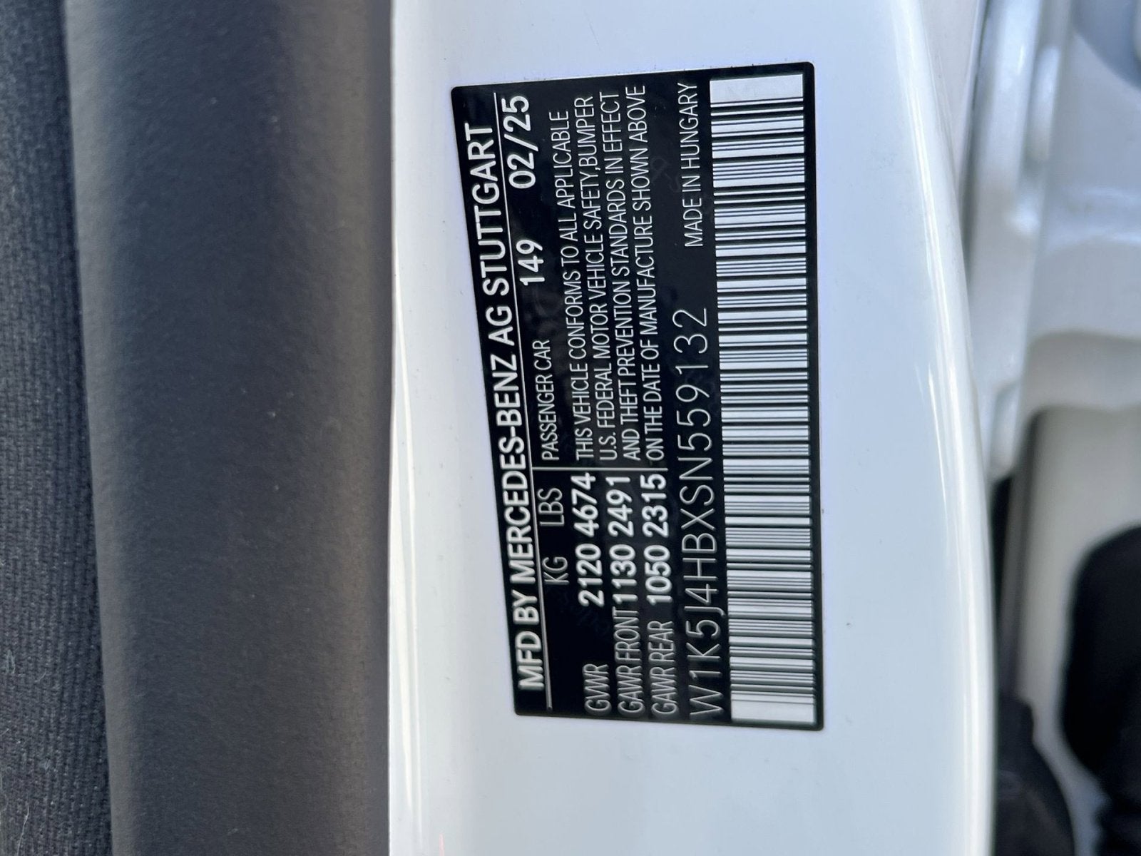 2025 Mercedes-Benz CLA CLA 250