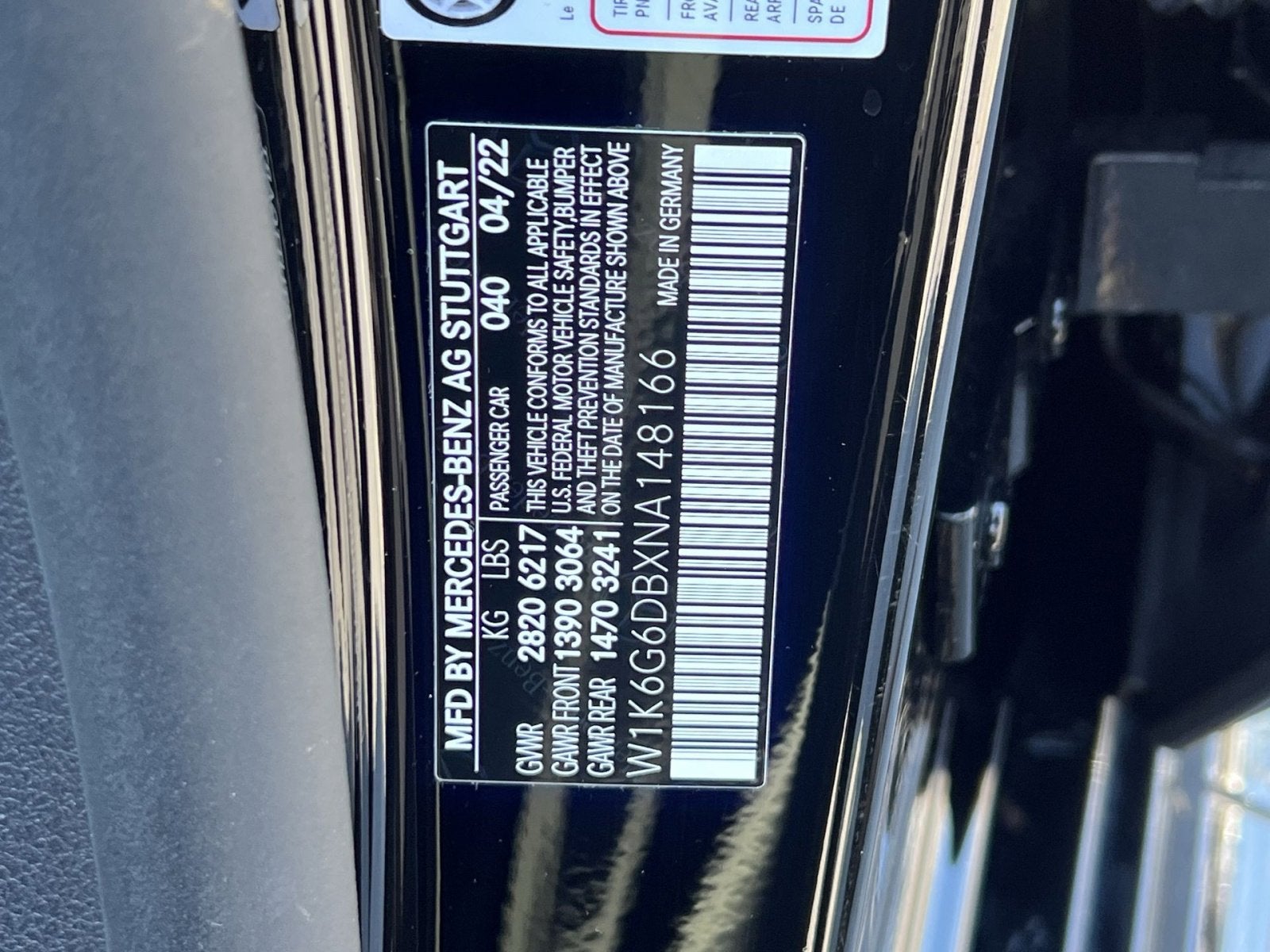 2022 Mercedes-Benz S-Class S 500