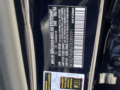 2026 Mercedes-Benz E-Class E 350