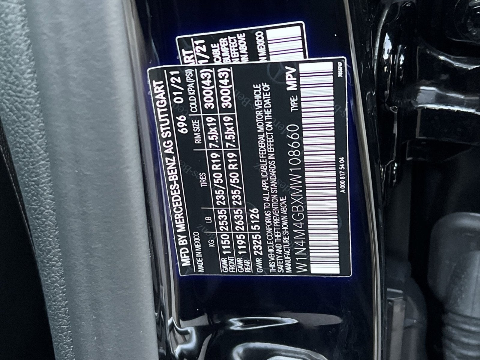 2021 Mercedes-Benz GLB GLB 250