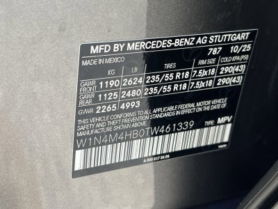 2026 Mercedes-Benz GLB GLB 250