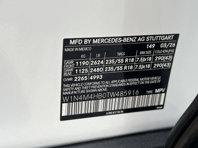 2026 Mercedes-Benz GLB GLB 250