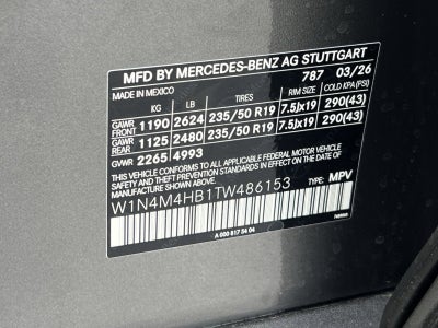 2026 Mercedes-Benz GLB GLB 250