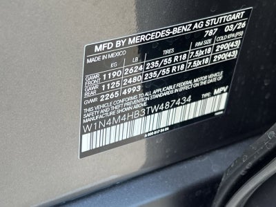 2026 Mercedes-Benz GLB GLB 250