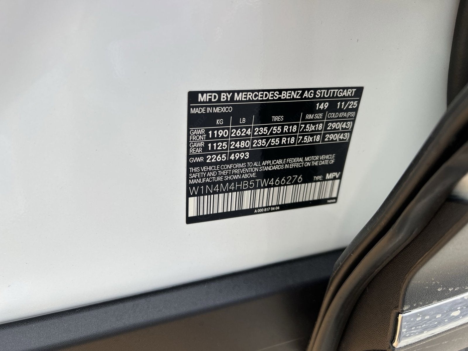 2026 Mercedes-Benz GLB GLB 250