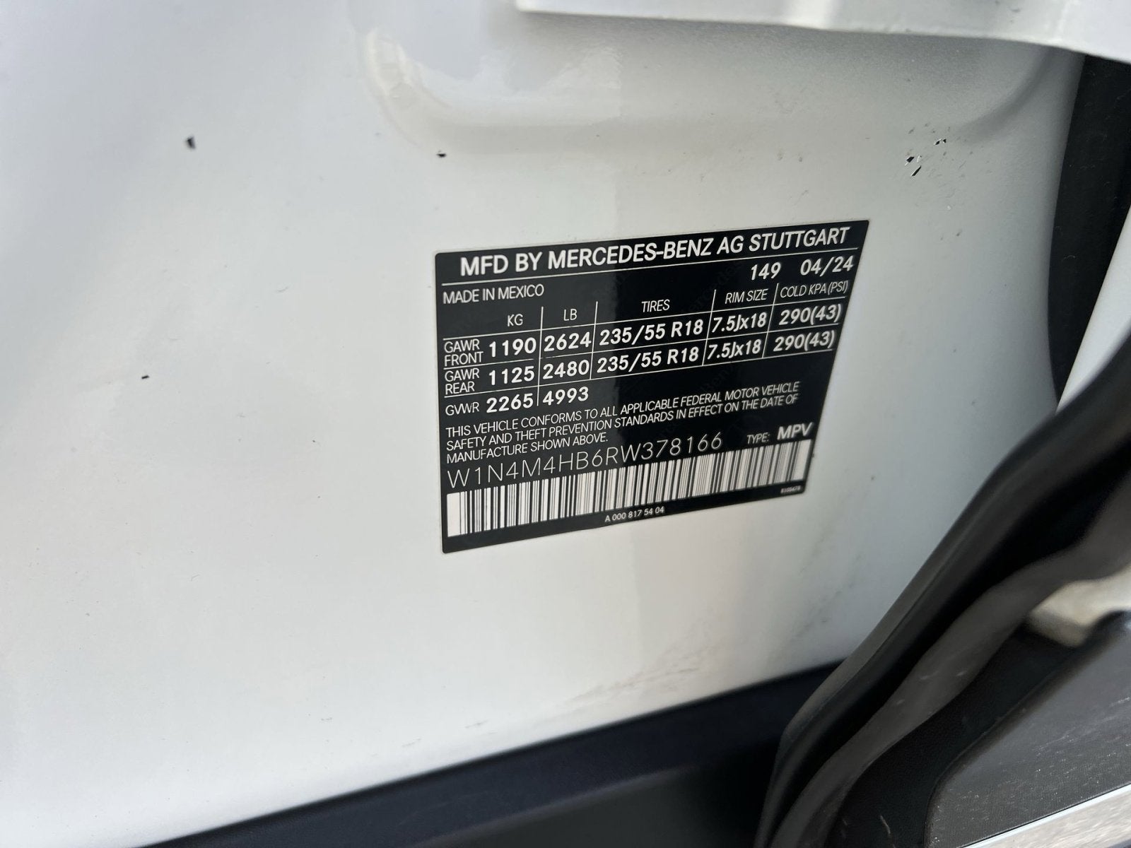 2024 Mercedes-Benz GLB GLB 250