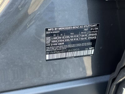 2026 Mercedes-Benz GLA GLA 250