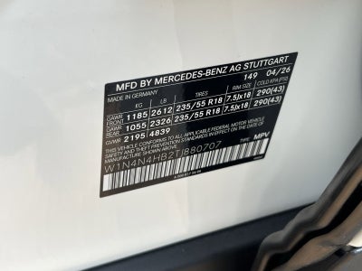 2026 Mercedes-Benz GLA GLA 250