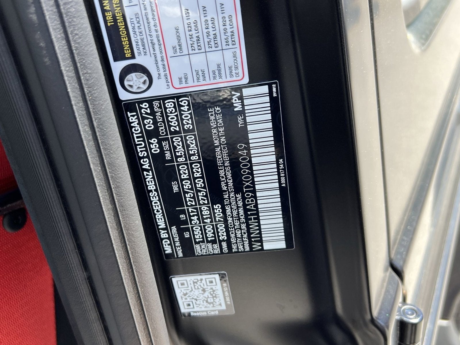 2026 Mercedes-Benz G-Class G 550