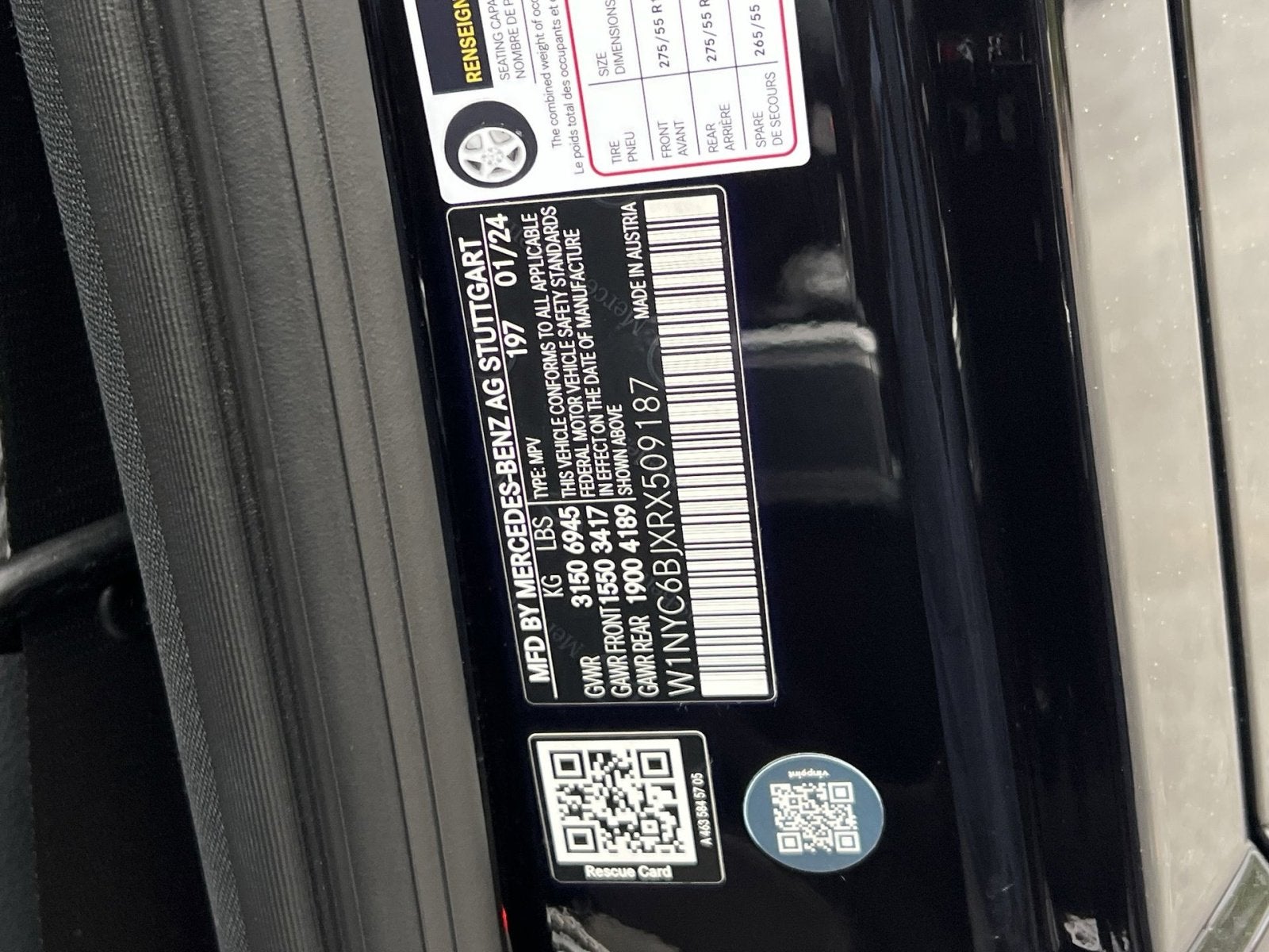 2024 Mercedes-Benz G-Class G 550