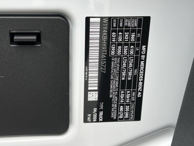 2026 Mercedes-Benz Sprinter 2500 Cargo 144 WB