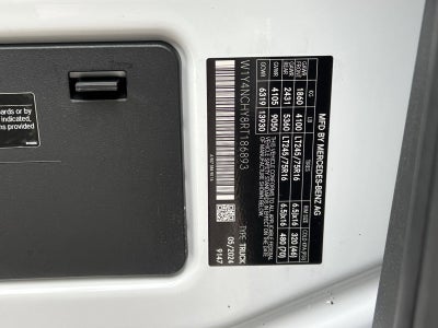 2024 Mercedes-Benz Sprinter 2500 Cargo 170 WB