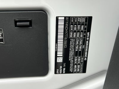 2026 Mercedes-Benz Sprinter 2500 Cargo 170 WB