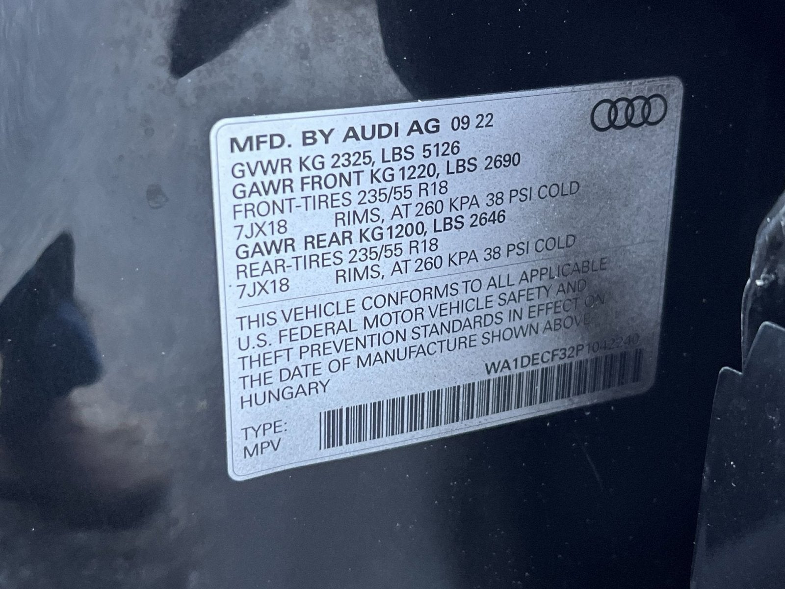 2023 Audi Q3 Premium