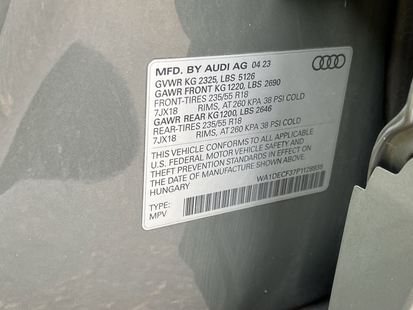2023 Audi Q3 Premium