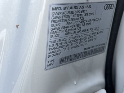 2023 Audi Q8 55 Premium Plus