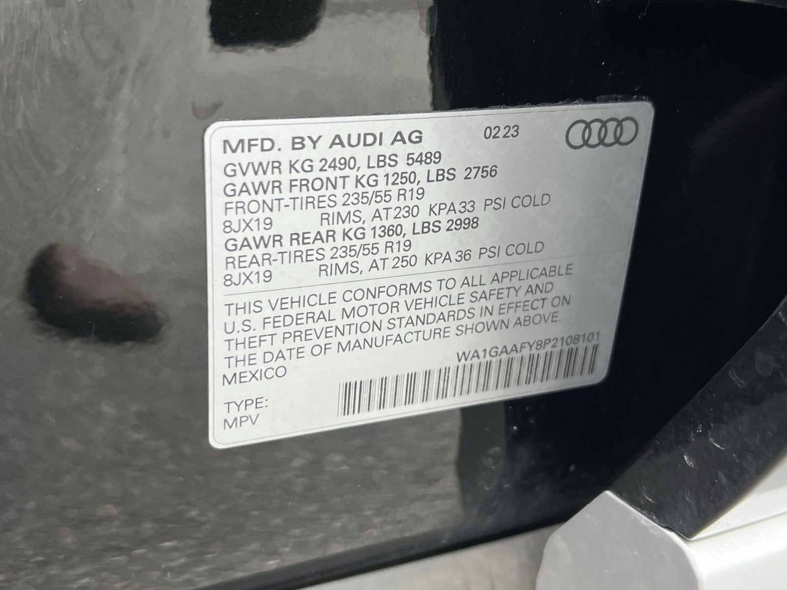 2023 Audi Q5 45 S line Premium