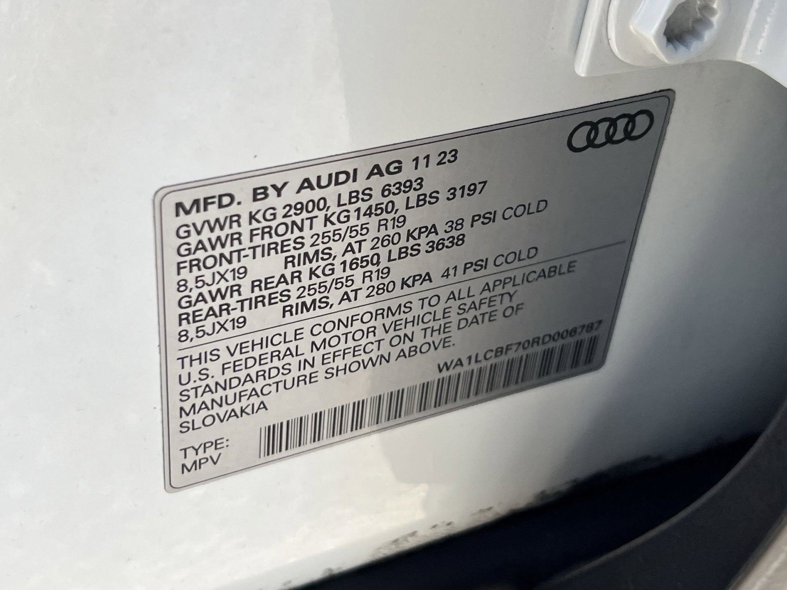 2024 Audi Q7 45 Premium Plus