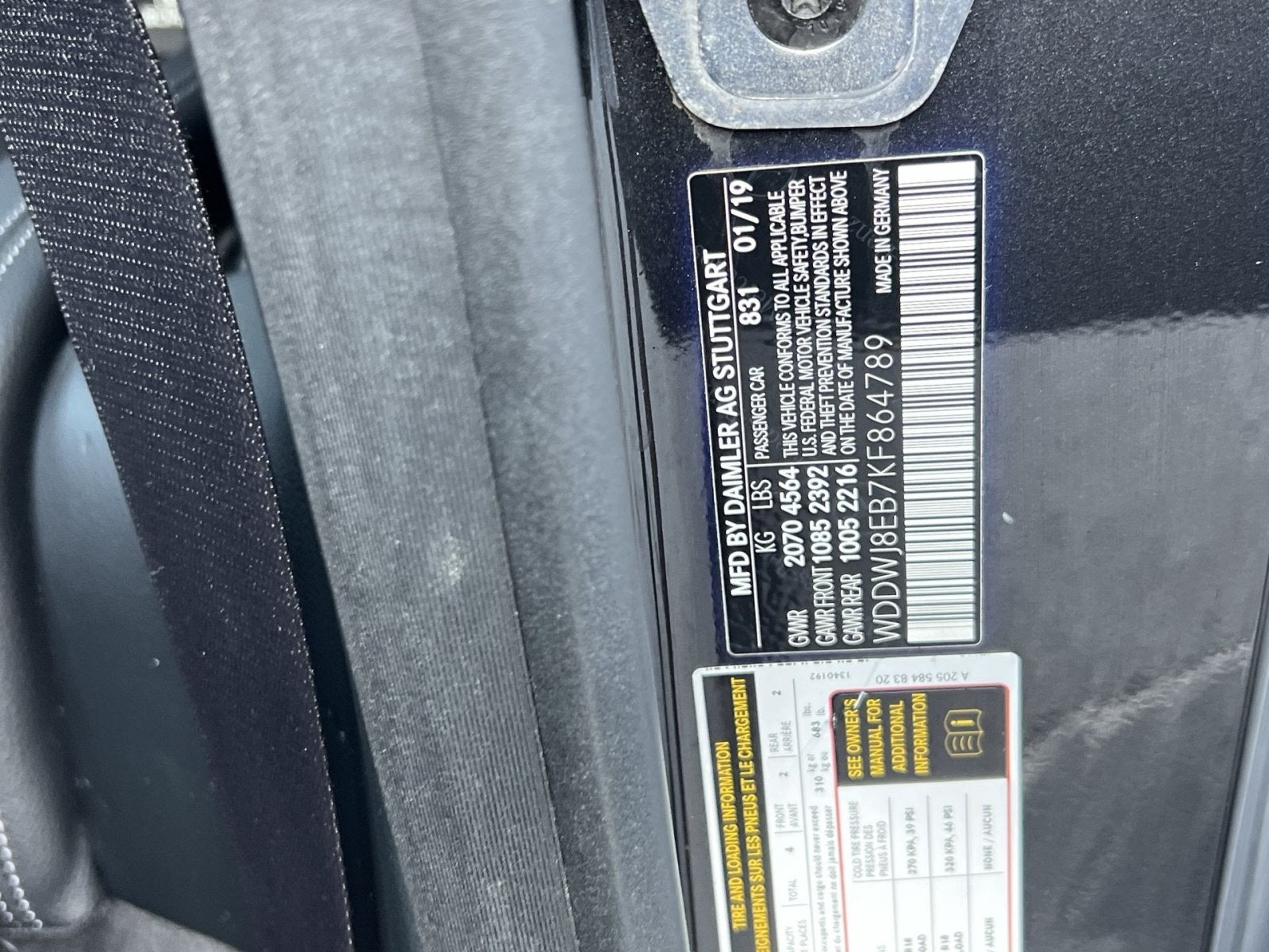 2019 Mercedes-Benz C-Class C 300