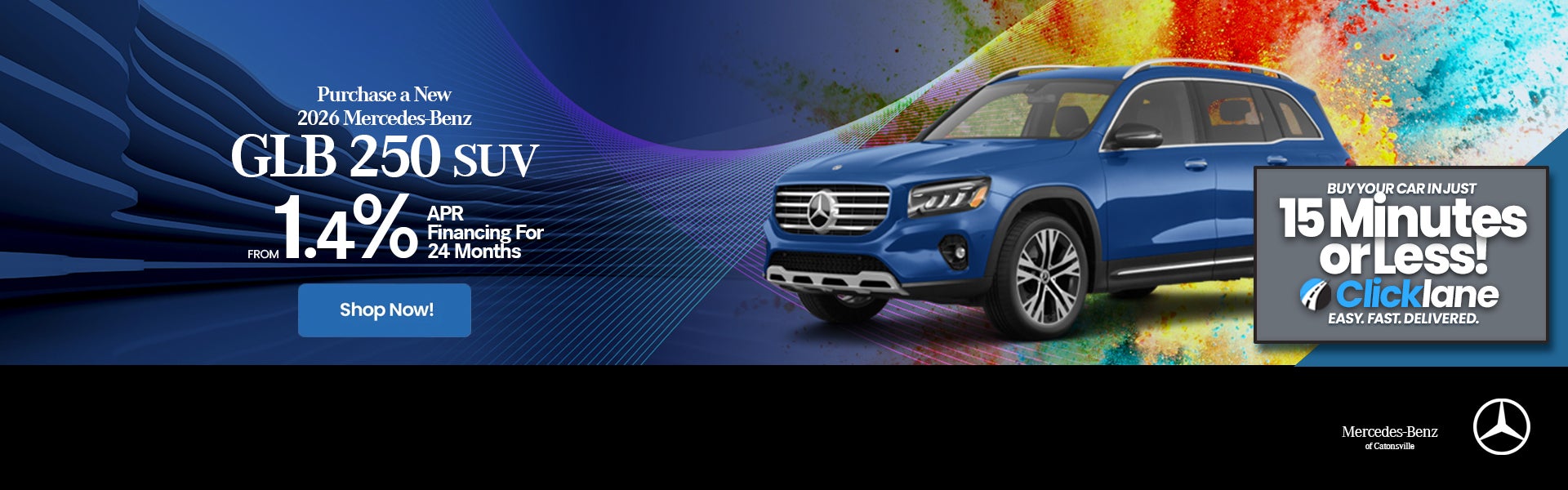 2026 Mercedes GLB APR Offer