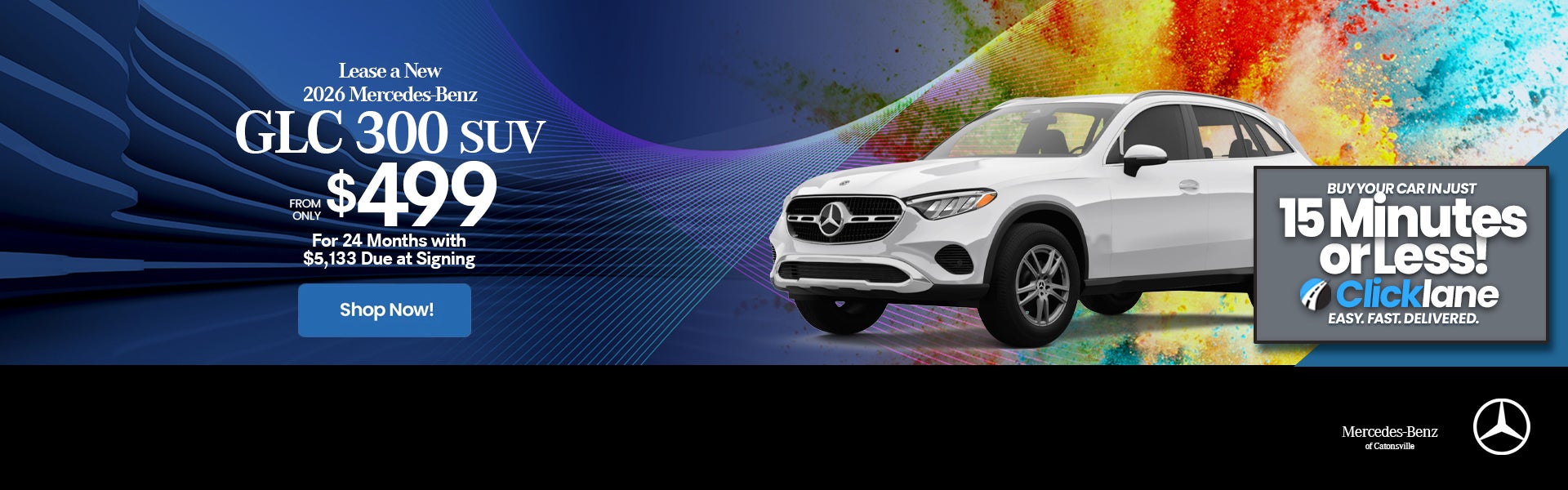 2026 Mercedes GLC Lease Offer