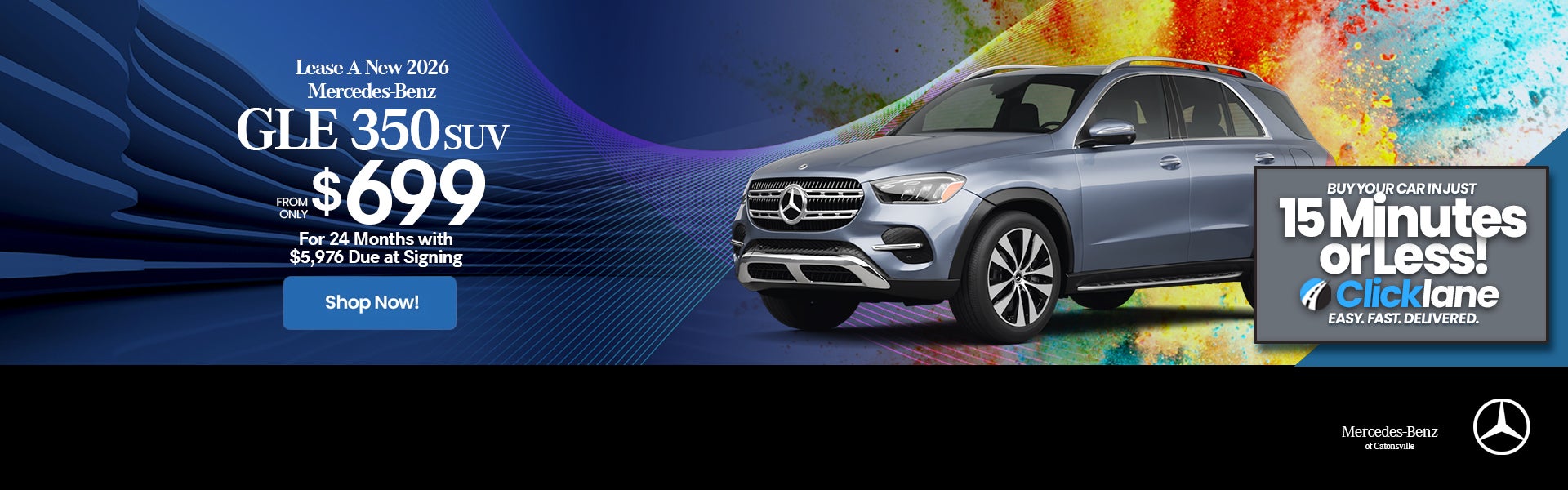 2026 Mercedes GLE Lease Offer