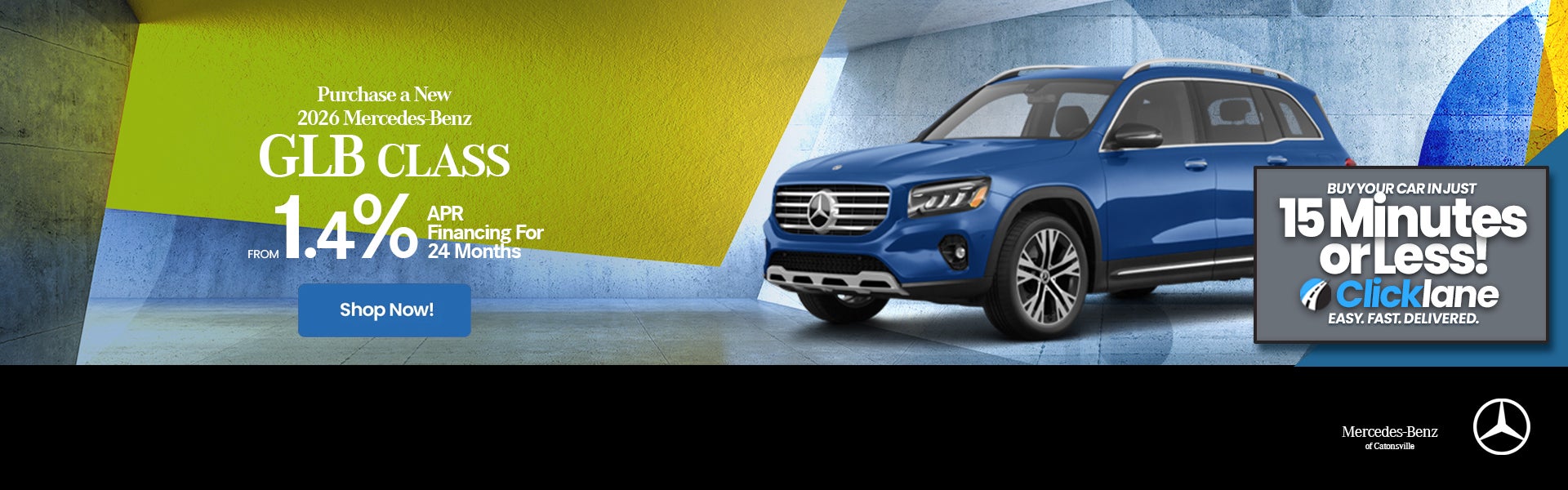 2026 Mercedes GLB APR Offer