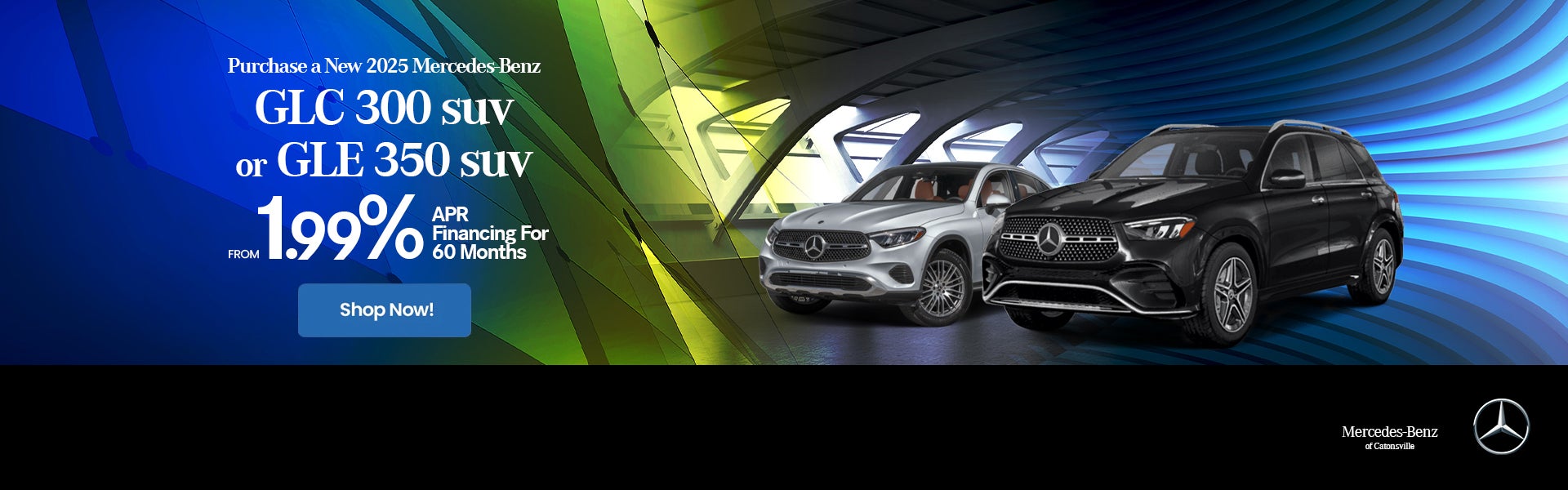 Purchase a new 2025 Mercedes Benz GLC 300 suv or GLE 350 SUV