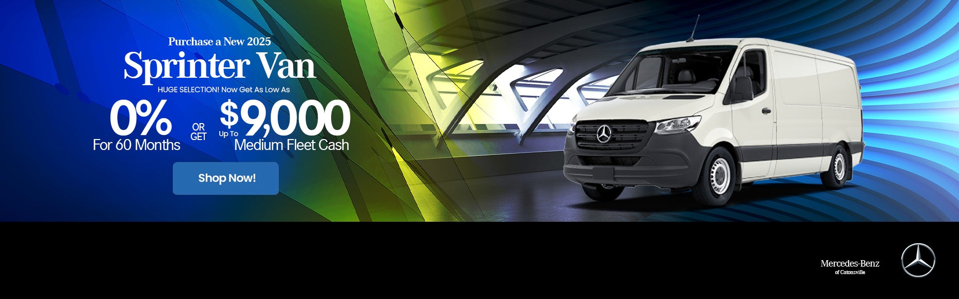 Purchase a new 2025 Sprinter Van