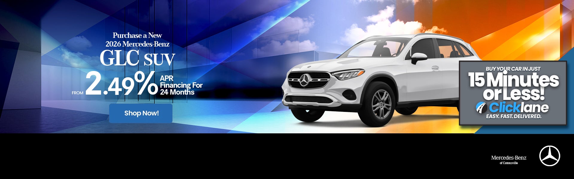 2026 Mercedes GLC APR Offer
