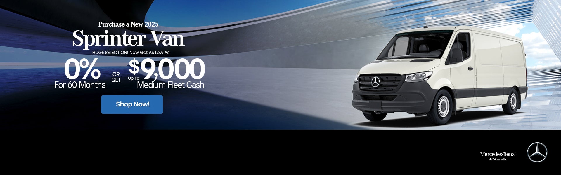 2025 Mercedes Sprinter APR Offer